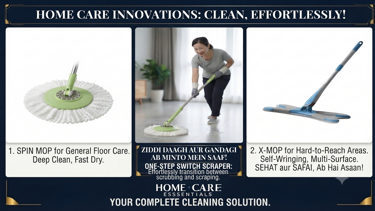 Smart Mops ke Saath Smart Ghar.