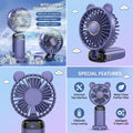 Premium USB Rechargeable Handheld Mini Fan