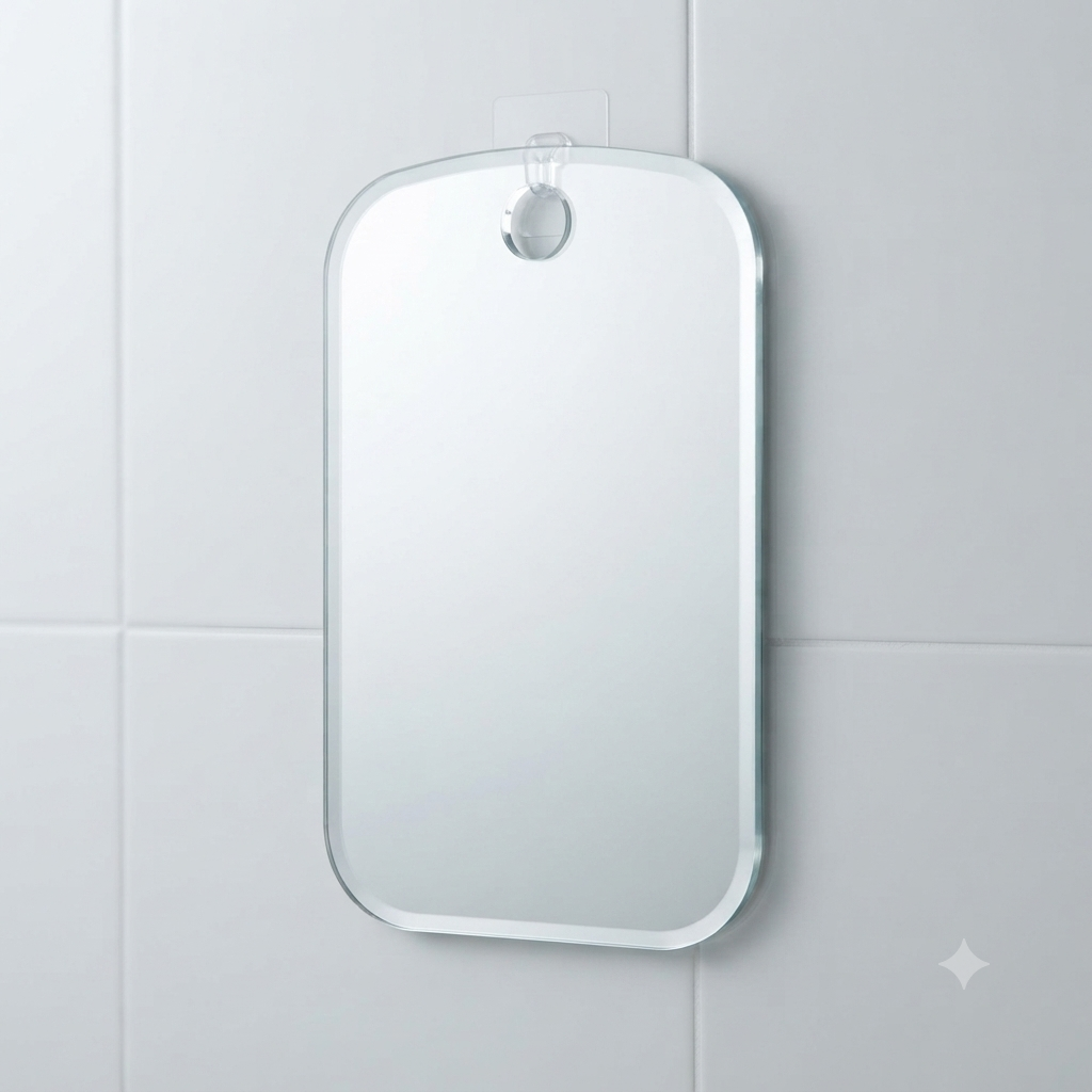 Acrylic Anti Fog Mirror For Bathroom Shower & Shaving