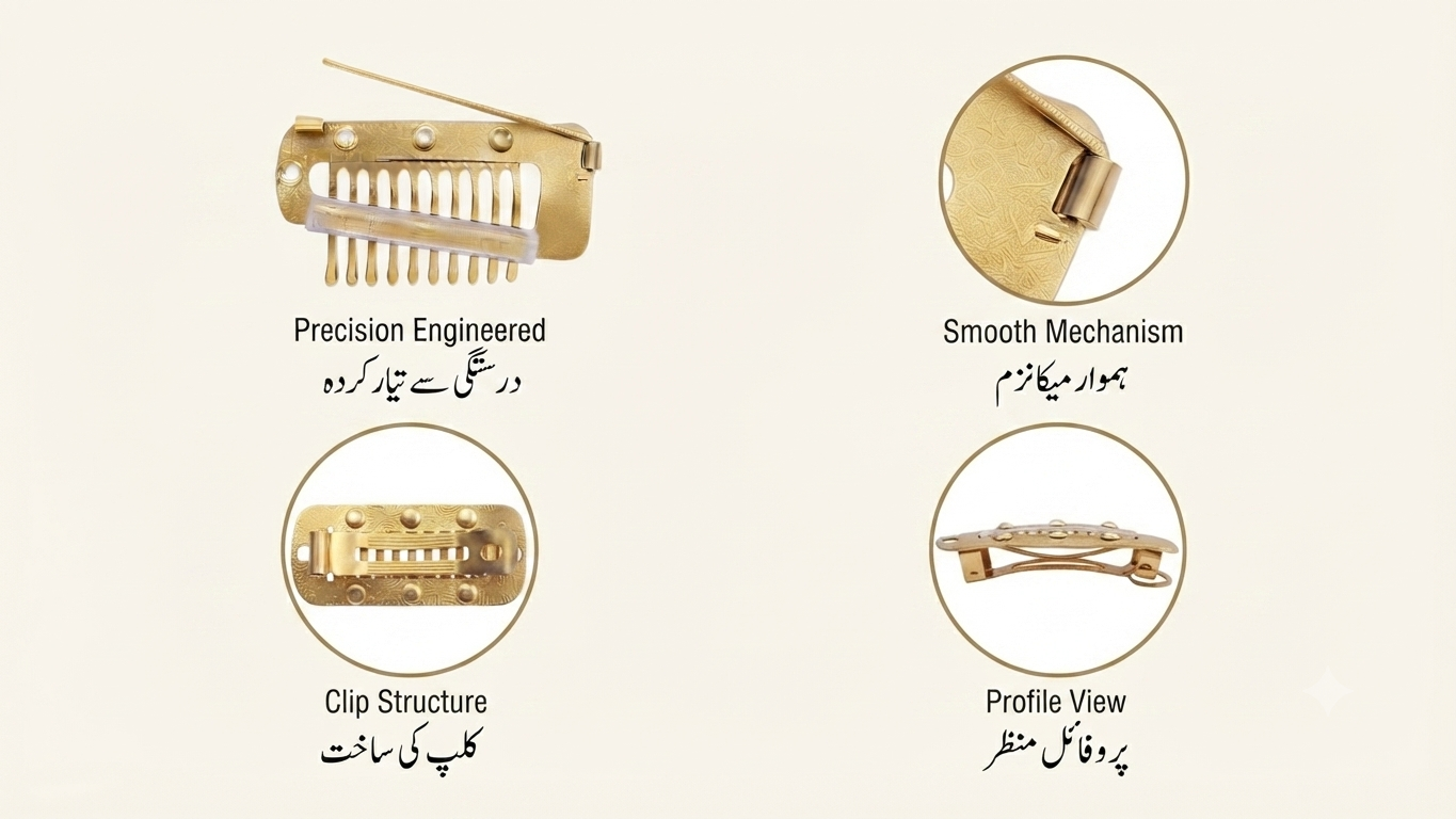 Dupatta Clip Hijab Pins Scarf Clips for Women Scarf Securing Pin
