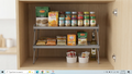 Premium Space-Saving Cabinet Storage Stand for Pantry & Home