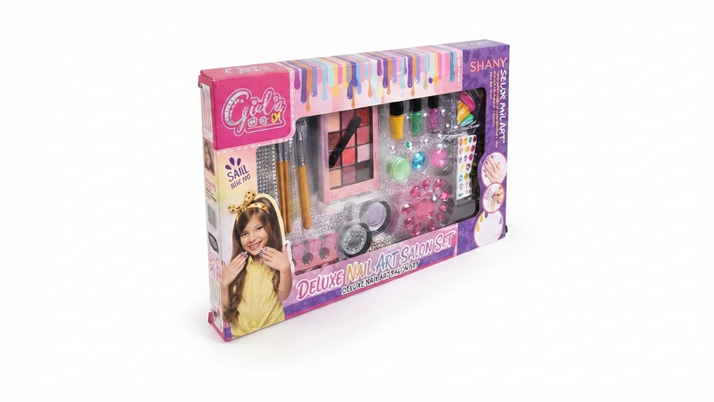 Ultimate Deluxe Nail Art Salon Set for Kids | Creative Beauty Kit