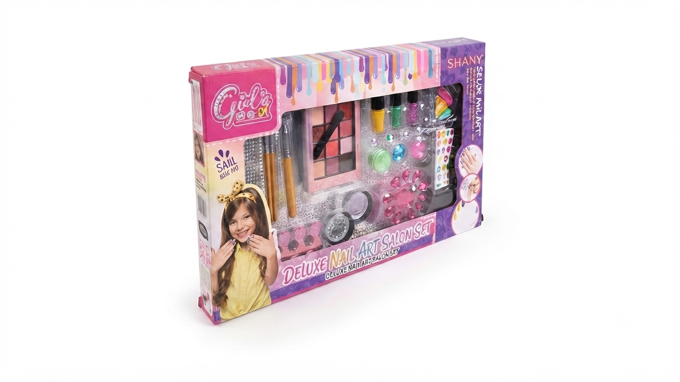 Ultimate Deluxe Nail Art Salon Set for Kids | Creative Beauty Kit