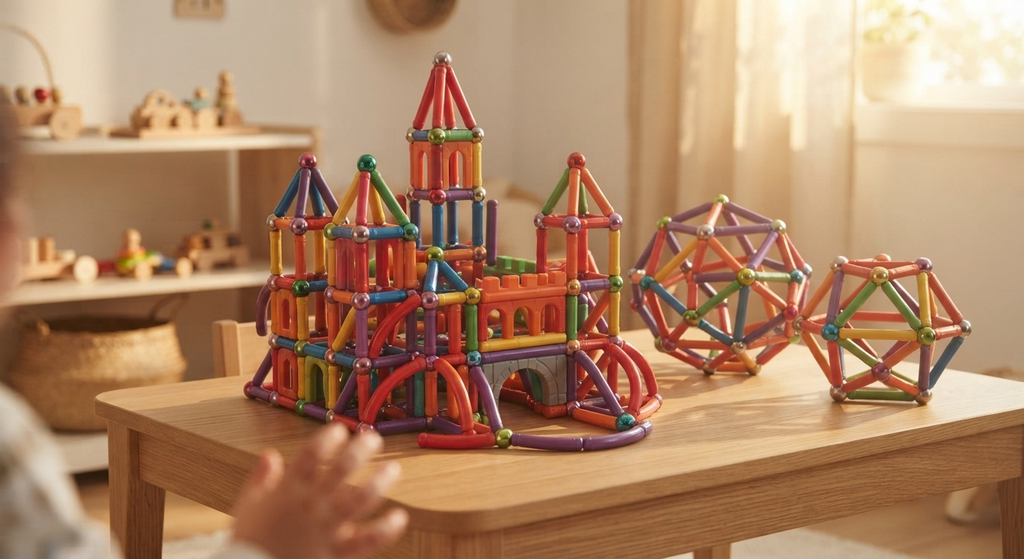 Ultimate 64 Pcs Magnetic Building Blocks Set