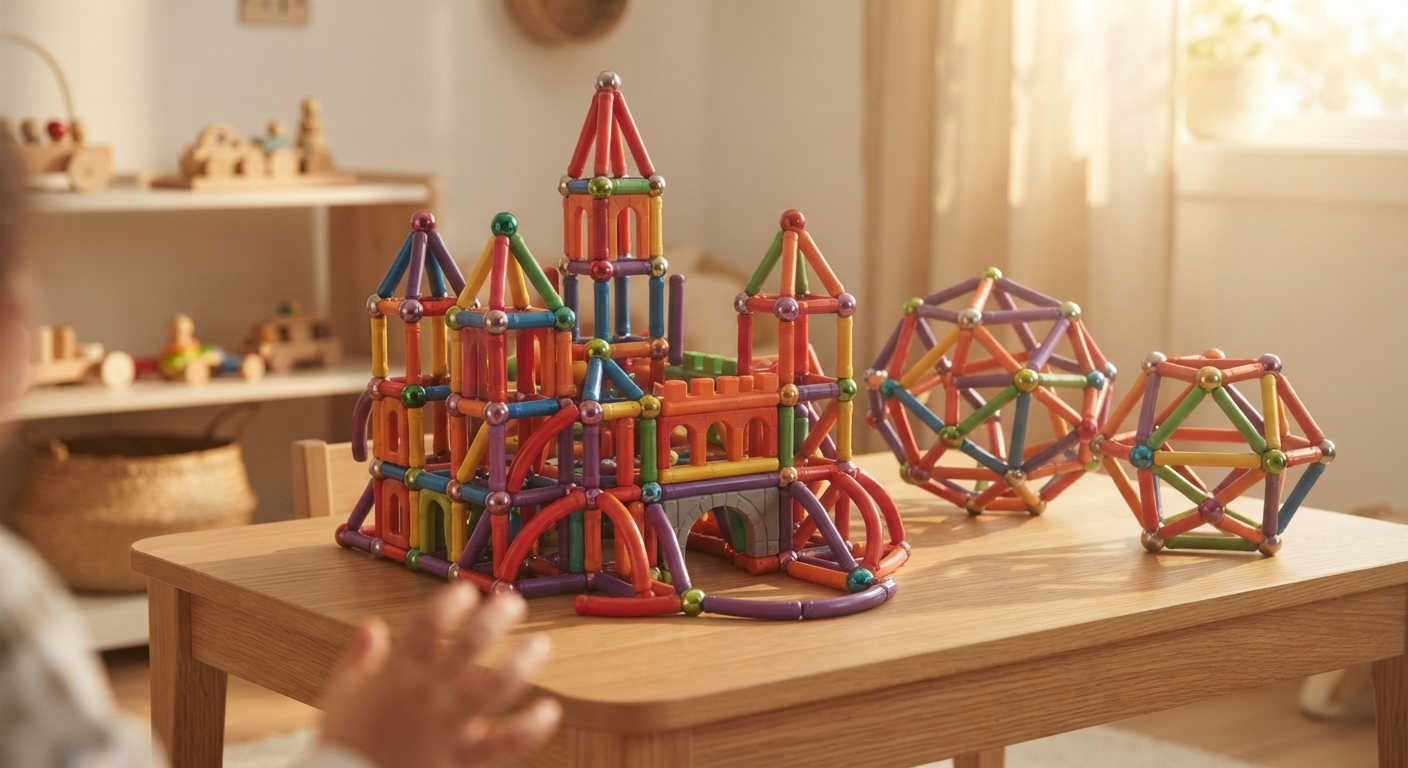 Ultimate 64 Pcs Magnetic Building Blocks Set