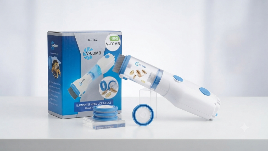 LiceTec V-Comb: Sir Se Juyein (Lice) Khatam Karne Ka Asaan Aur Behtareen Tareeqa