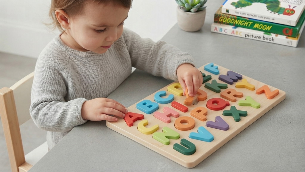 Ultimate ABC Capital Alphabets 3D Wooden Board Puzzle