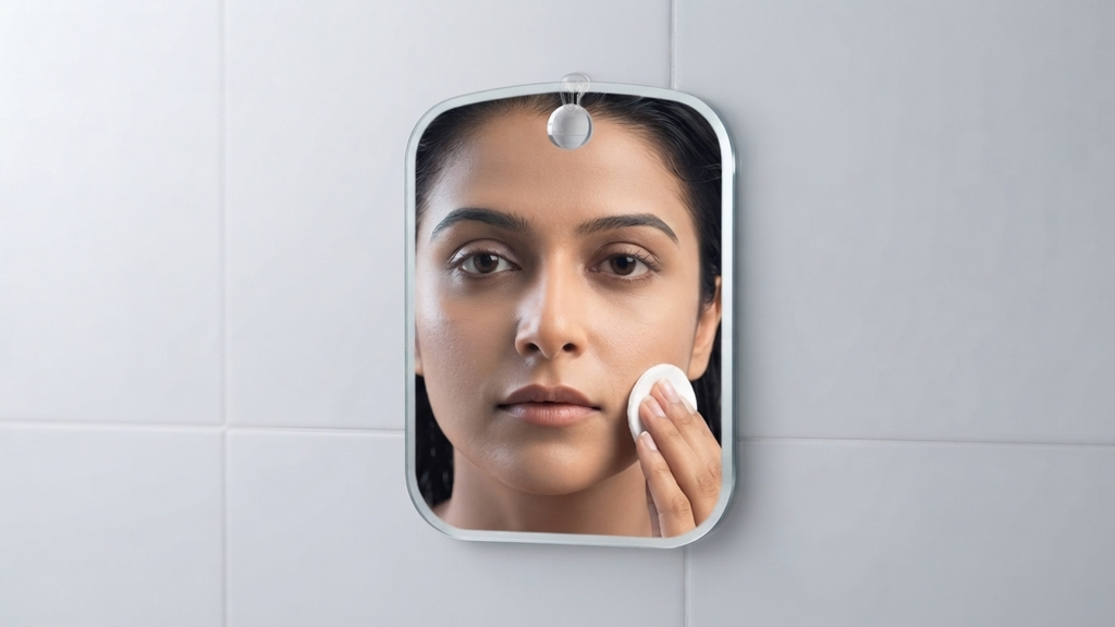 Acrylic Anti Fog Mirror For Bathroom Shower & Shaving