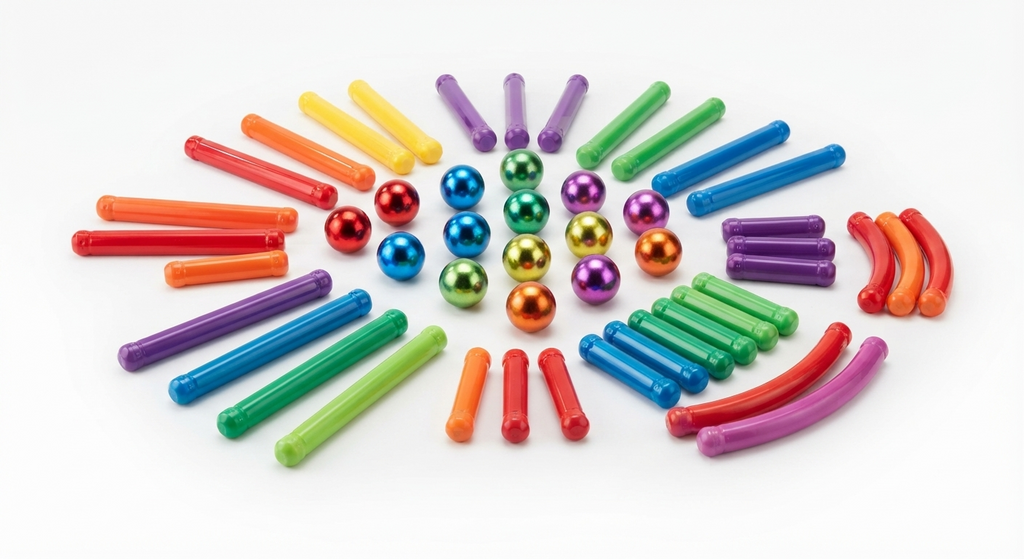 Ultimate 64 Pcs Magnetic Building Blocks Set