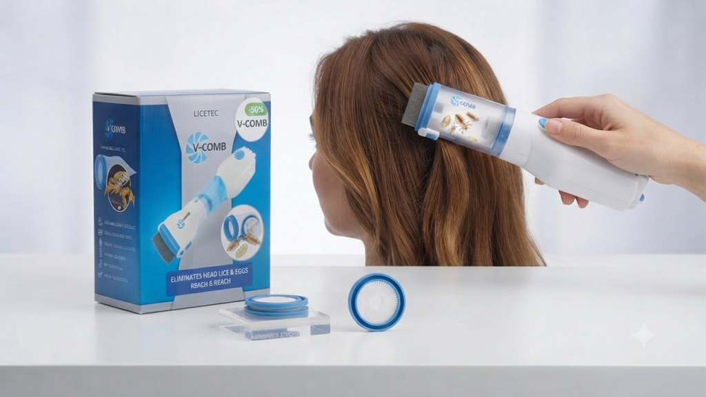 LiceTec V-Comb: Sir Se Juyein (Lice) Khatam Karne Ka Asaan Aur Behtareen Tareeqa