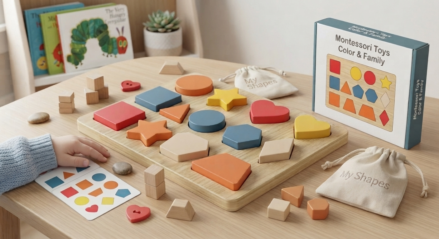 Ultimate Wooden Puzzle Geometric Shapes
